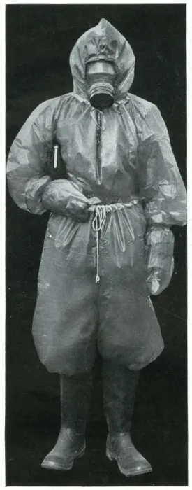 Framed Print : The Gas-Repellent Suit, September 1939 Framed Print : The Gas-Repellent Suit, September 1939