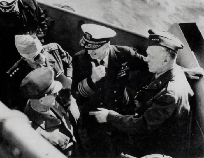 Framed Print : General Dwight Eisenhower, General Henry Arnold, Admiral Ernest King and General George Marshall Framed Print : General Dwight Eisenhower, General Henry Arnold, Admiral Ernest King and General George Marshall