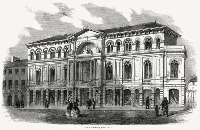 Framed Print : The General Exchange and Music Hall, Coventry Framed Print : The General Exchange and Music Hall, Coventry