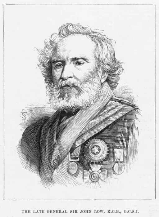 Framed Print : General Sir John Low Framed Print : General Sir John Low