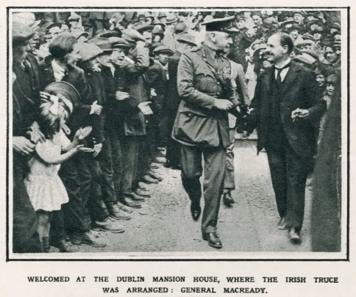 Framed Print : General Sir Nevil Macready was welcomed when he arrived at the Mansion House, Dublin Framed Print : General Sir Nevil Macready was welcomed when he arrived at the Mansion House, Dublin
