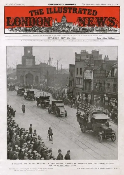 Framed Print : General Strike 1926
