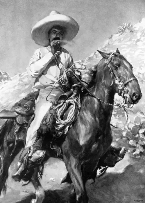 Framed Print : General Zapata, leader of rebels in Southern Mexico, 1913 Framed Print : General Zapata, leader of rebels in Southern Mexico, 1913