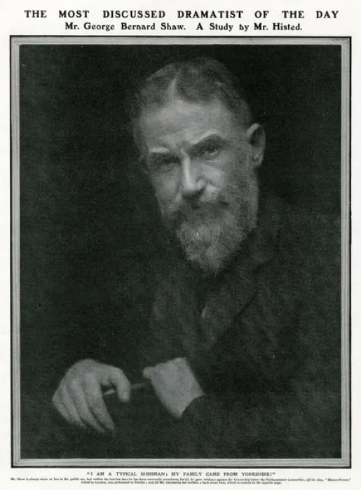 Framed Print : George Bernard Shaw