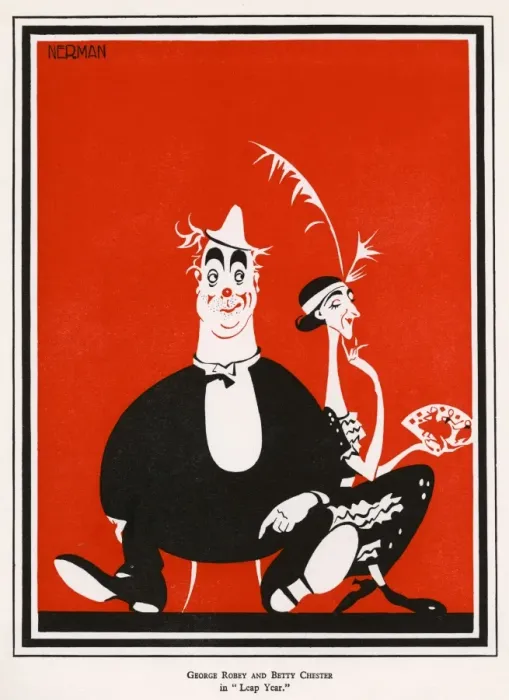 Framed Print : George Robey / Nerman Framed Print : George Robey / Nerman