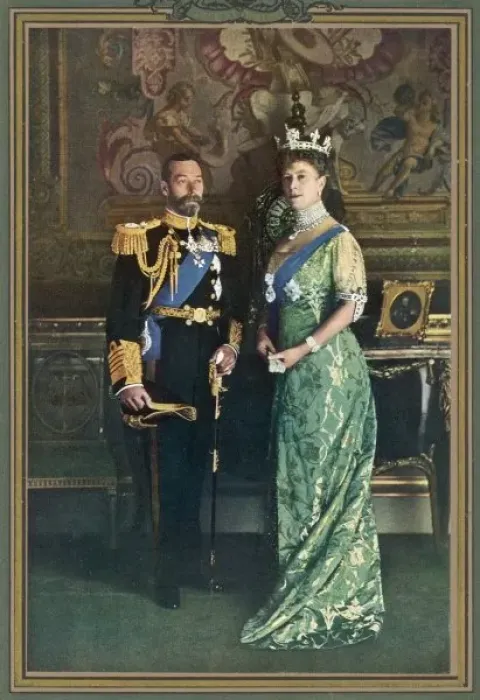 Framed Print : George V / Ils 1914 Framed Print : George V / Ils 1914