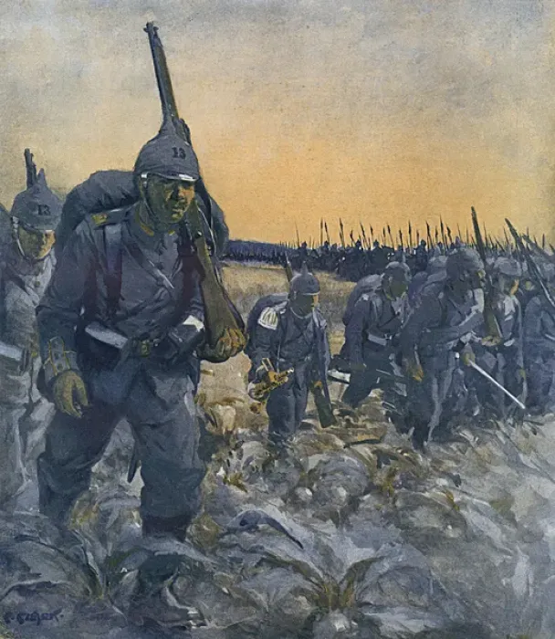 Framed Print : German infantry uniform Framed Print : German infantry uniform