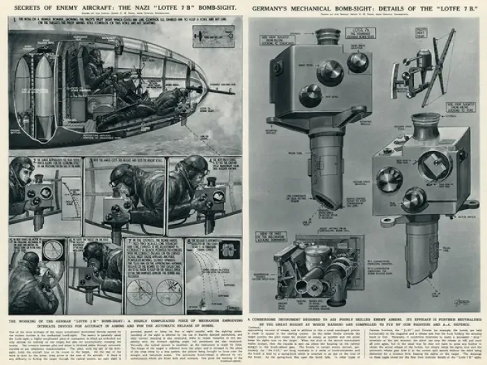 Framed Print : German Lotfe 7B bomb sight by G. H. Davis Framed Print : German Lotfe 7B bomb sight by G. H. Davis