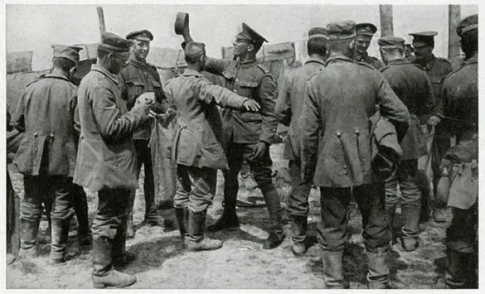 Framed Print : German Prisoners of War Framed Print : German Prisoners of War