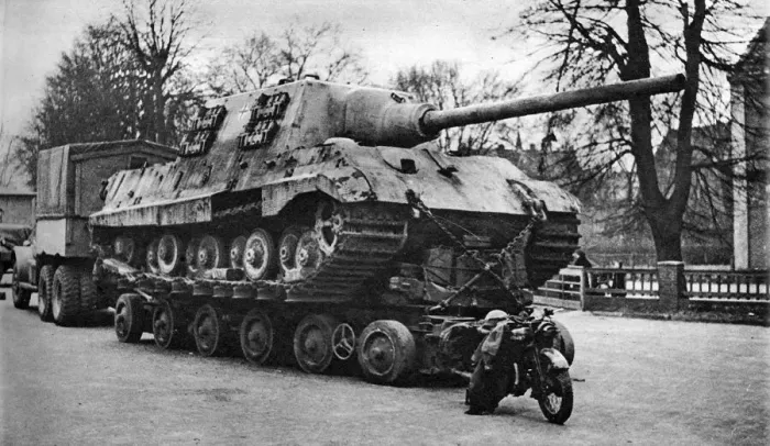 Framed Print : German tank destroyer Jagdtiger 1946 Framed Print : German tank destroyer Jagdtiger 1946