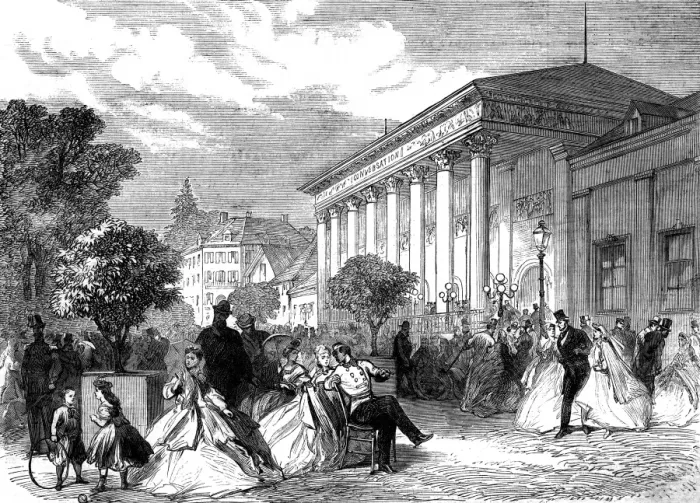 Framed Print : Germany / Baden Baden Framed Print : Germany / Baden Baden
