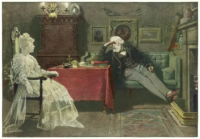 Framed Print : GHOST OF DEAD WIFE