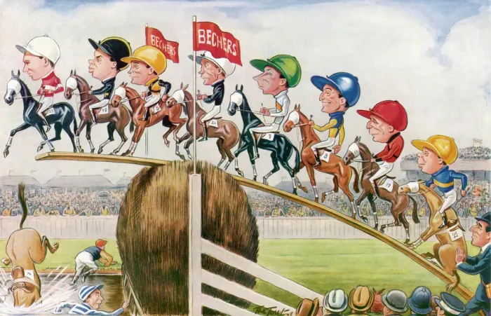 Framed Print : Some Grand National