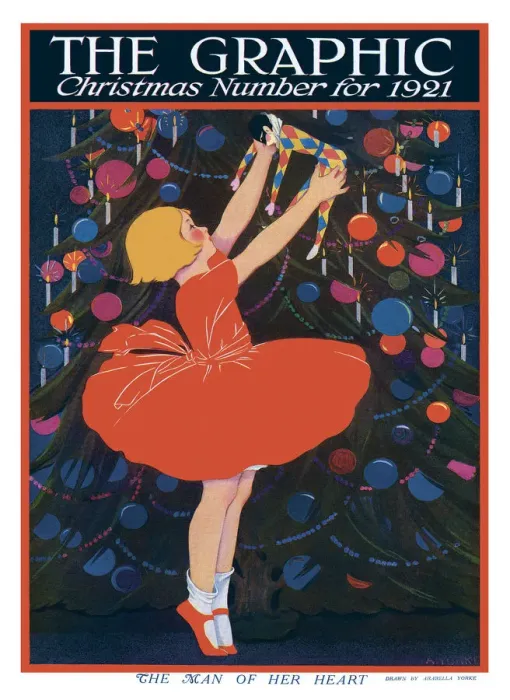 Framed Print : The Graphic Christmas Number 1921 front cover