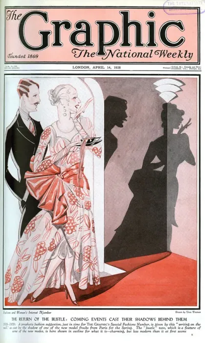 Framed Print : The Graphic front cover - return of the bustle