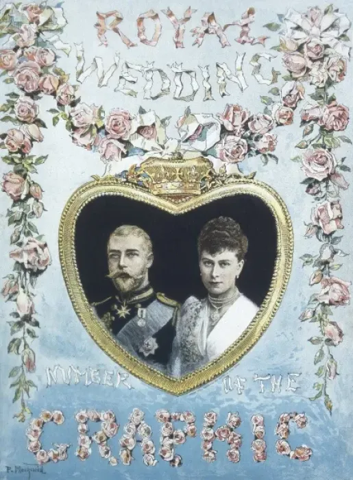 Framed Print : Graphic Royal Wedding number 1893 Framed Print : Graphic Royal Wedding number 1893