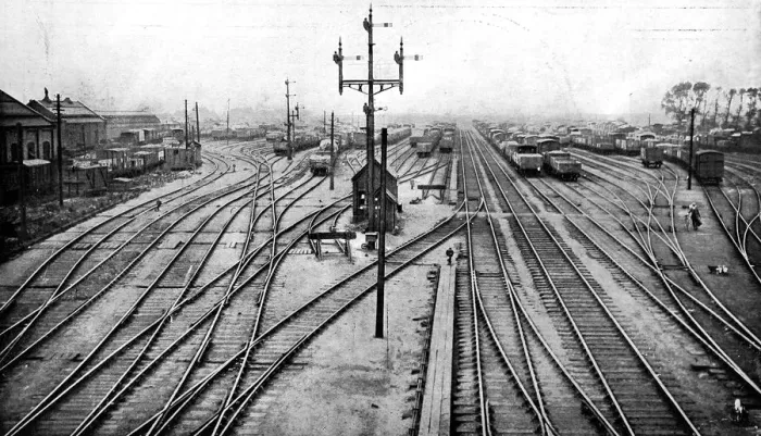 Framed Print : The great railway strike, Stratford