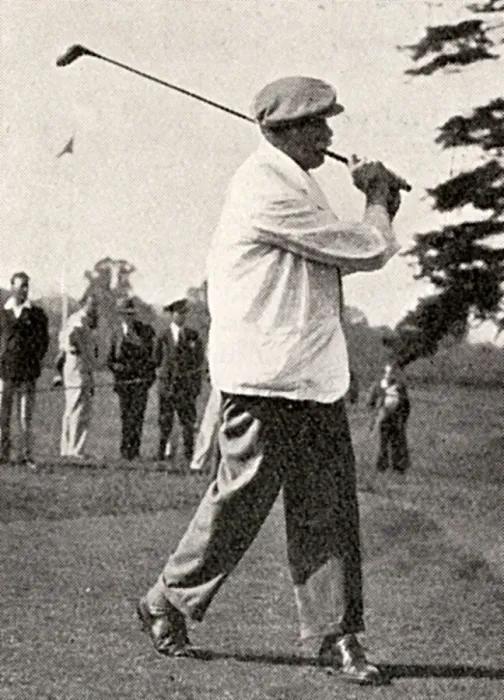 Framed Print : A Great Veteran: James Braid Framed Print : A Great Veteran: James Braid