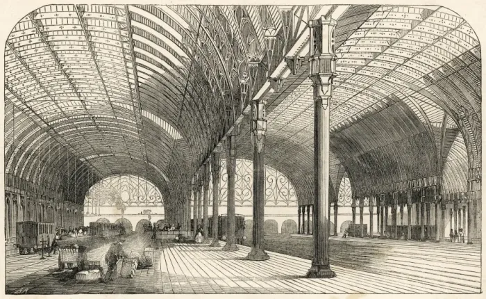 Framed Print : The Great Western Railway terminus at Paddington Station Framed Print : The Great Western Railway terminus at Paddington Station