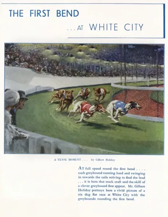 Framed Print : Greyhounds at White City Framed Print : Greyhounds at White City