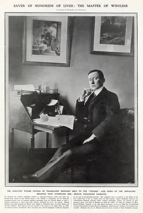 Framed Print : Guglielmo Marconi Framed Print : Guglielmo Marconi
