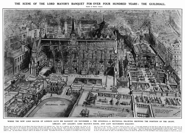 Framed Print : The Guildhall, London Framed Print : The Guildhall, London
