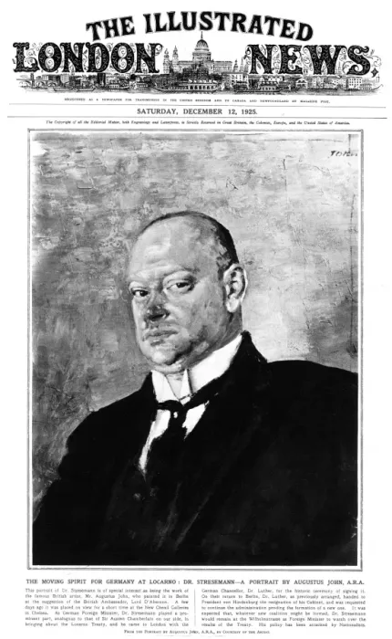 Framed Print : Gustav Stresemann Framed Print : Gustav Stresemann