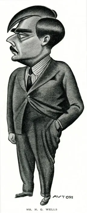 Framed Print : H. G. Wells by Autori Framed Print : H. G. Wells by Autori