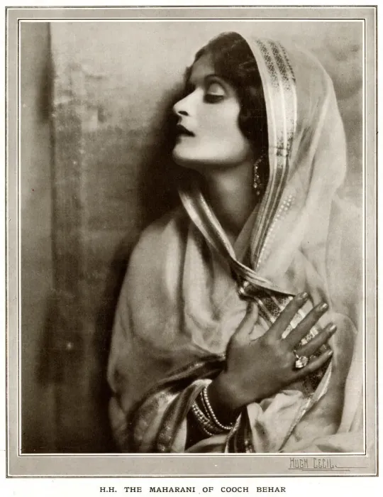Framed Print : H. H. The Maharani of Cooch Behar Framed Print : H. H. The Maharani of Cooch Behar