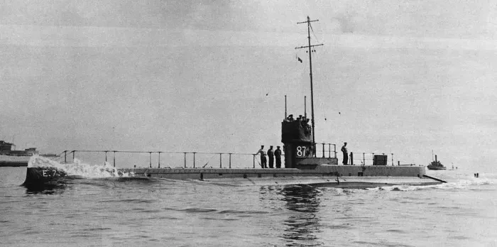 Framed Print : H. M. S. E7 submarine Framed Print : H. M. S. E7 submarine