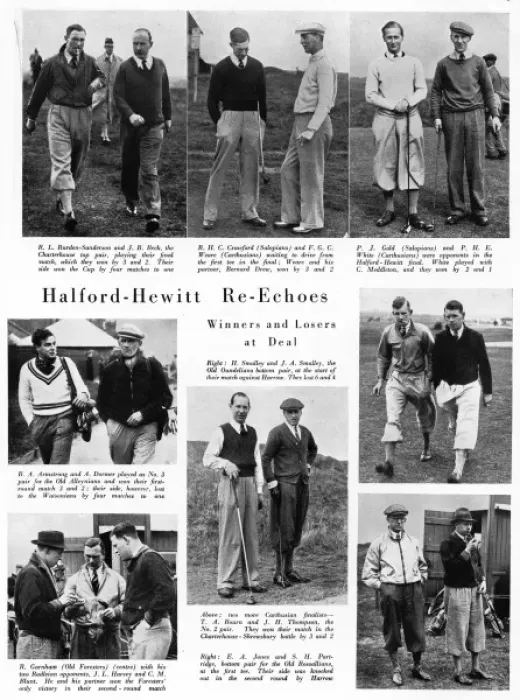 Framed Print : Halford-Hewitt golfing championship at Deal Framed Print : Halford-Hewitt golfing championship at Deal