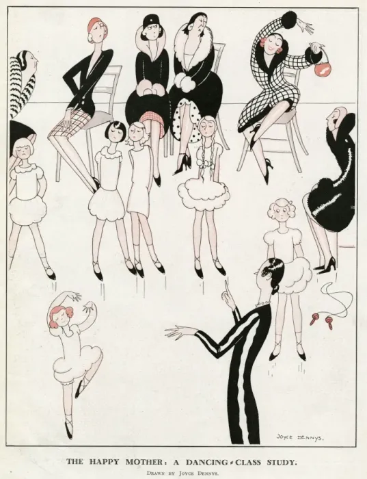 Framed Print : The happy Mother: a dancing class Framed Print : The happy Mother: a dancing class
