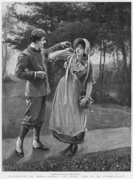 Framed Print : Hardy / Tess D urbervilles Framed Print : Hardy / Tess D urbervilles