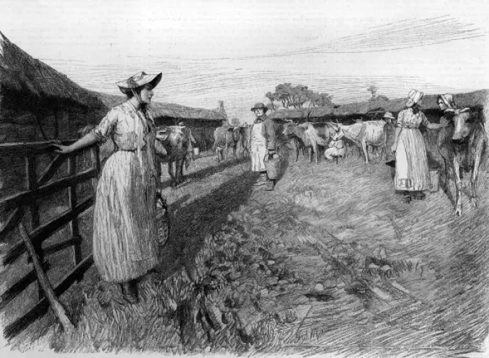 Framed Print : Hardy / Tess D urbervilles Framed Print : Hardy / Tess D urbervilles