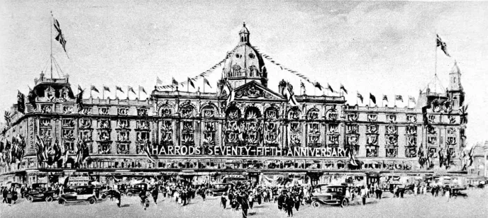 Framed Print : Harrods, London, 1924 Framed Print : Harrods, London, 1924