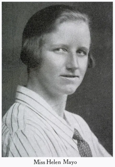 Framed Print : Helen Mayo, well-known female dentist. Date: 1929 Framed Print : Helen Mayo, well-known female dentist. Date: 1929