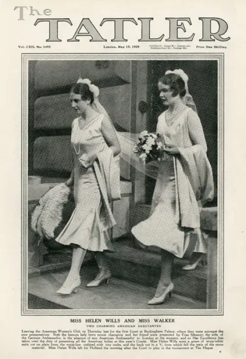Framed Print : Helen Wills as a debutante Framed Print : Helen Wills as a debutante