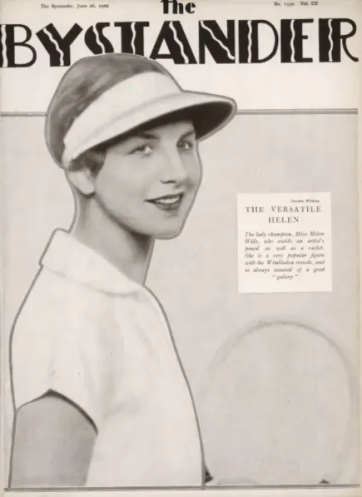 Framed Print : Helen Wills Moody Framed Print : Helen Wills Moody