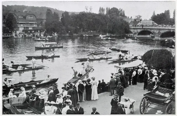 Framed Print : Henley Regatta 1903