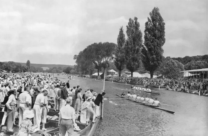 Framed Print : Henley Regatta 1936 Framed Print : Henley Regatta 1936