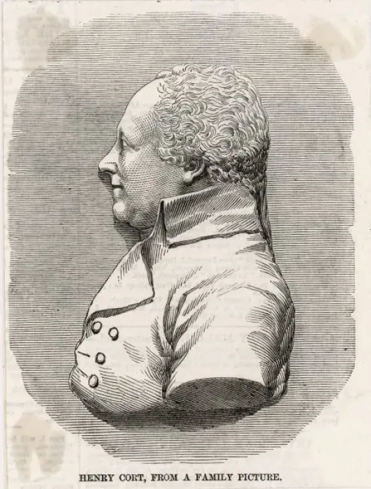 Framed Print : Henry Cort  /  Iln 1856
