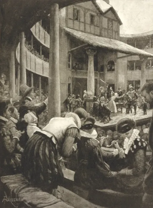 Framed Print : HENRY IV AT THE GLOBE