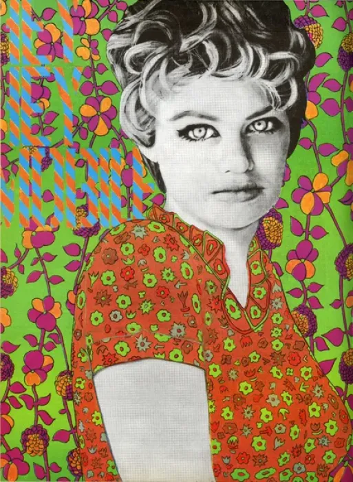Framed Print : Hey Hey Mobile by Ian Dury, 1965