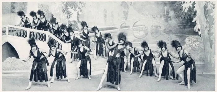 Framed Print : Hoffman Girls at the London Hippodrome Framed Print : Hoffman Girls at the London Hippodrome