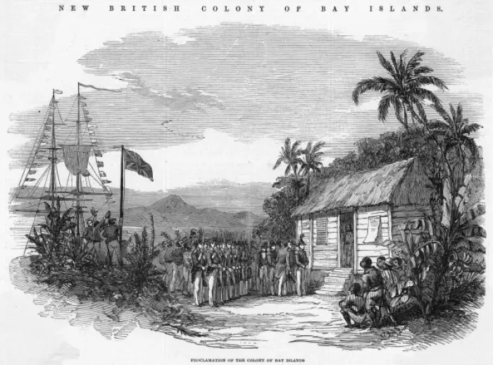 Framed Print : Honduras Bay Islands