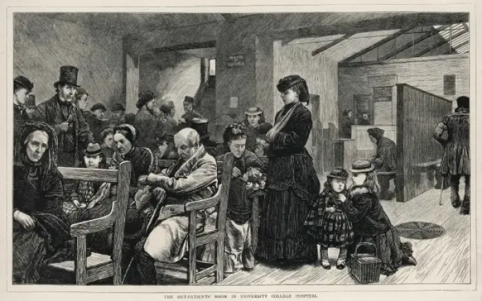 Framed Print : Hospitals / Britain Framed Print : Hospitals / Britain