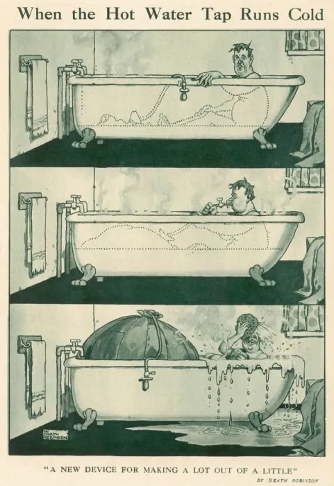 Framed Print : When the Hot Water Tap Runs Cold Framed Print : When the Hot Water Tap Runs Cold
