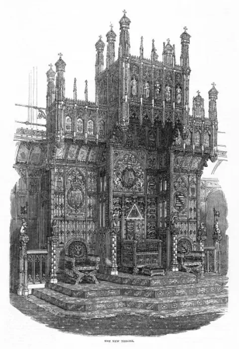 Framed Print : House of Lords 1847 Framed Print : House of Lords 1847