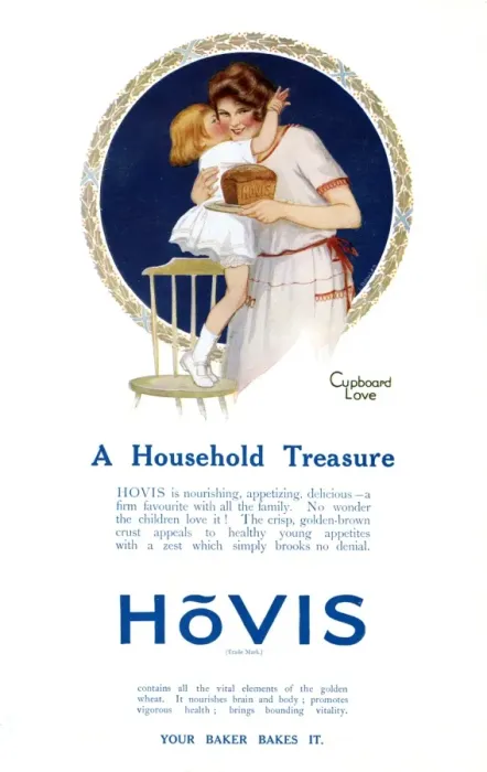 Framed Print : Hovis advertisement