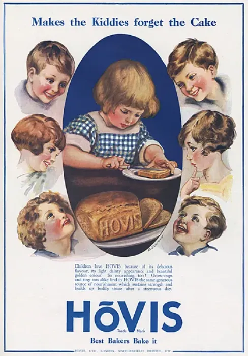 Framed Print : Hovis advertisement Framed Print : Hovis advertisement